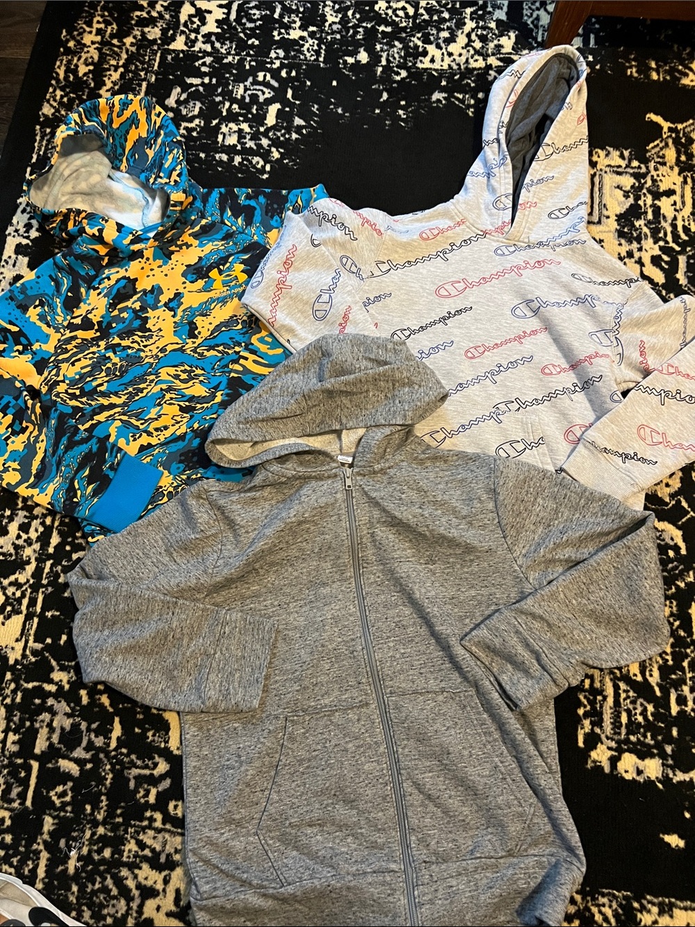 Boys 3 pc hoodie bundle size 14/16